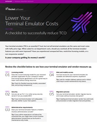 Lower Your Terminal Emulator Costs