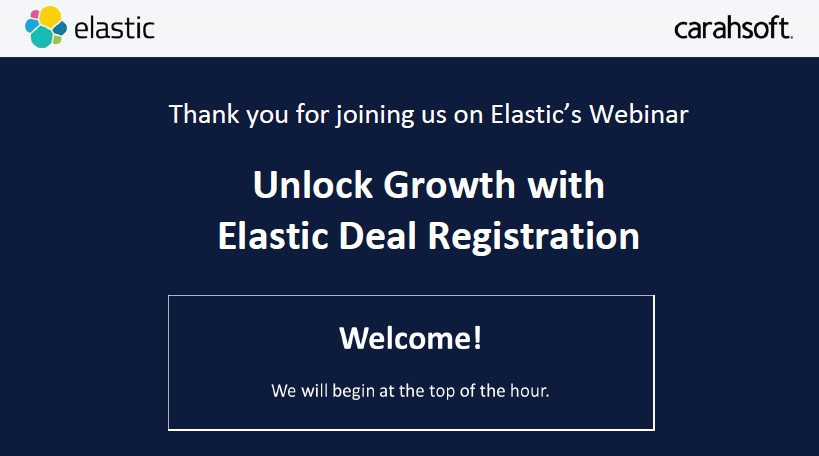 Elastic Deal Registration