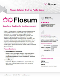 Flosum Solution Brief for Public Sector