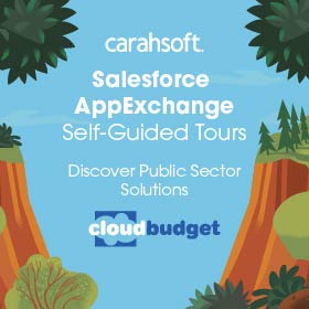 CloudBudget AppExchange Demo Page - Sidebar Ad