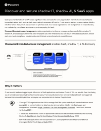 Discover and secure shadow IT, shadow AI, & SaaS apps