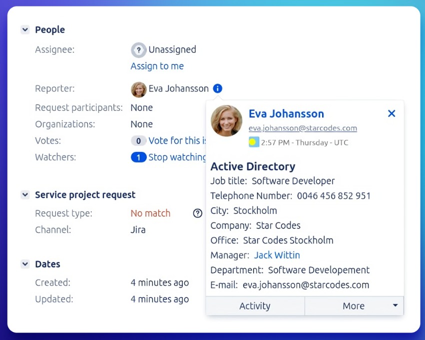 Use synchronized data