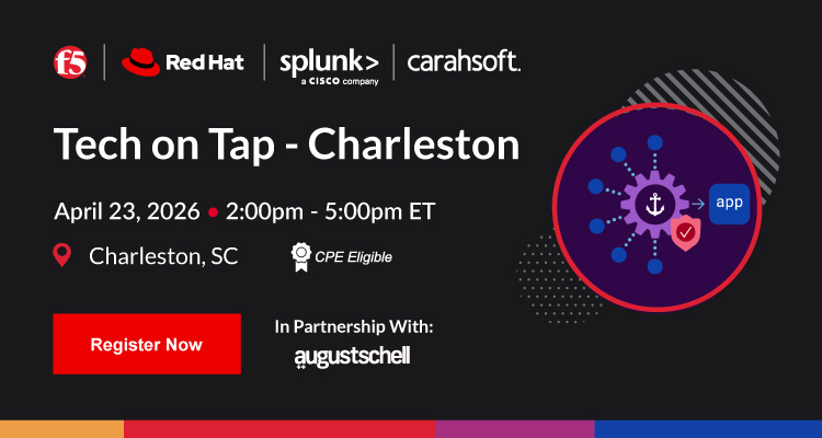 Tech on Tap - Charleston Event Banner