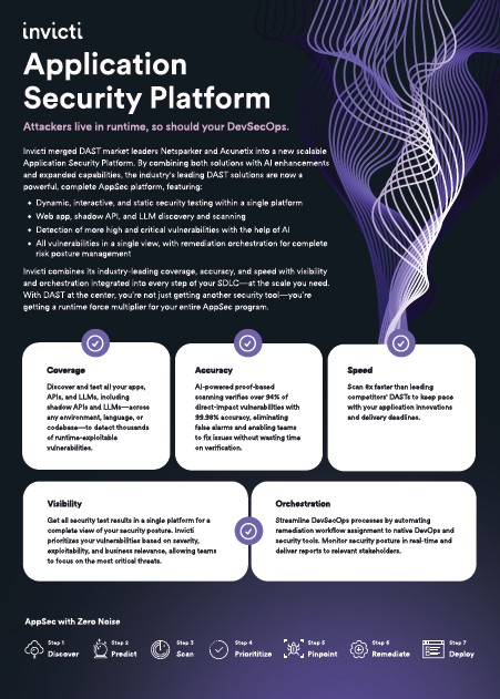 Application Security Platform