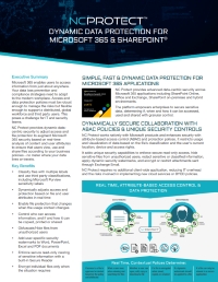 NC Protect: Dynamic Data Protections for Microsoft 365 & SharePoint