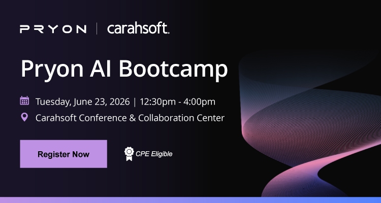 Pryon AI Bootcamp | Event Banner 