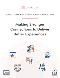 Public Communications Benchmark Report 2024 - Making Stronger Connections to Deliver Better Experiences