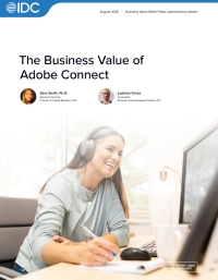 The Business Value of Adobe Connect