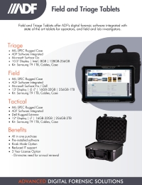 Field and Triage Tablets