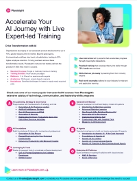 Accelerate your AI Journey with Live Expert-Led Training