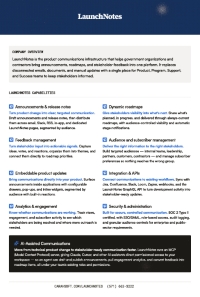Standardizing Product Communications for Public Sector Teams