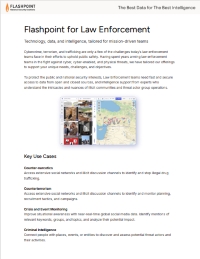 Flashpoint for Law Enforcement