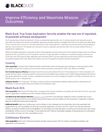 Improve Efficiency and Maximize Mission Outcomes