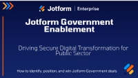 Jotform Government Enablement