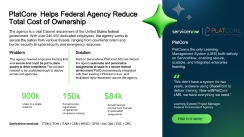 PlatCore Helps Federal Agency Reduce Total Cost of Ownership