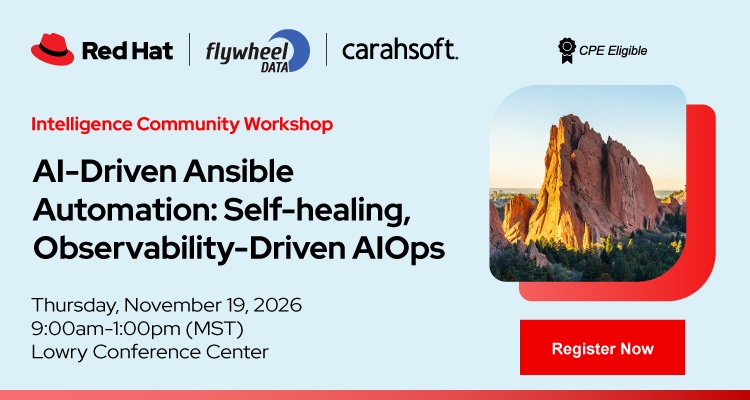 Intelligence Community Workshop | Event Banner 