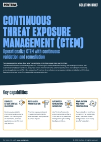 Continuous Threat Exposure Management (CTEM)