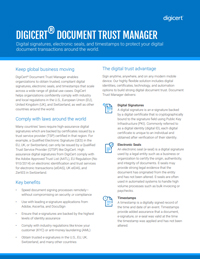 DigiCert Document Trust Manager