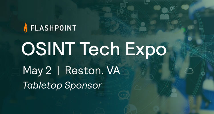 OSINT Tech Expo Event Banner