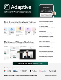 Adaptive Security - AI Security Awareness Training