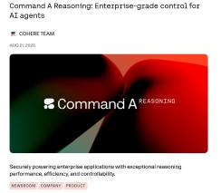 Command A Reasoning: Enterprise-Grade Control for AI Agents