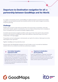 Ito GoodMaps Pathways Partnership
