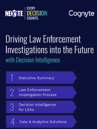 Driving Law Enforcement Investigations into the Future with Decision Intelligence