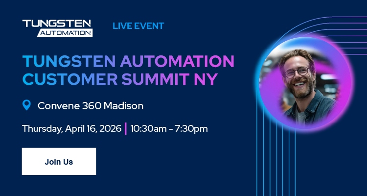 Tungsten Automation Customer Summit NY