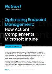 How Action1 Compliments Microsoft Intune