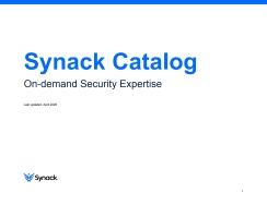 2026 Synack Catalog