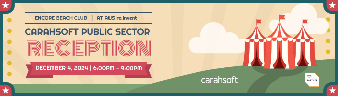 Carahsoft Public Sector Reception Banner