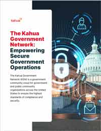 The Kahua Government Network: Empowering Secure Government Operations