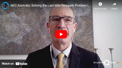 NEC Australia: Solving the Last Mile Resupply Problem