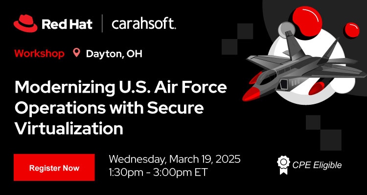 Modernizing U.S. Air Force Operations with Secure Virtualization Event Banner