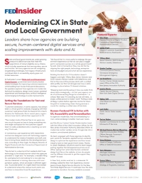 Modernizing CX in State and Local Government