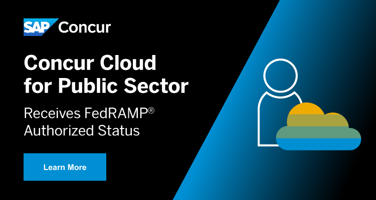 Concur Cloud for Public Sector is now FedRAMP Authorized - Learn More