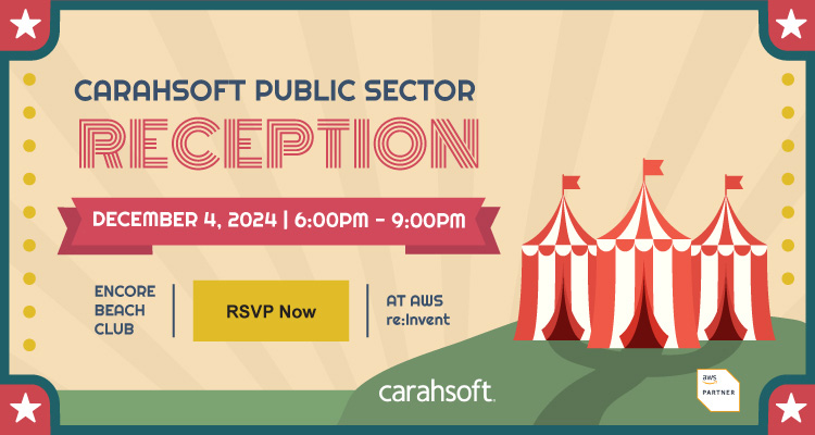 Carahsoft Public Sector Reception Banner