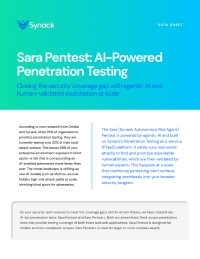 Datasheet Sara Pentest