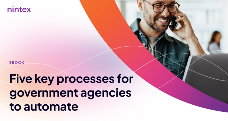 Five key processes for government agencies to automate