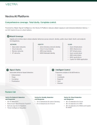 Vectra AI Platform