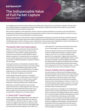The Indispensable Value of Full Packet Capture