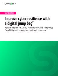 Improve Cyber Resilience with a Digital Jump Bag