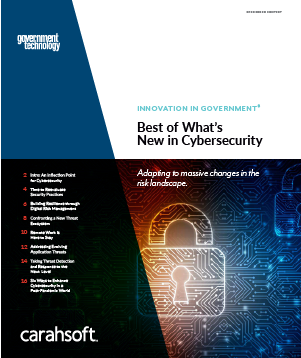 GovTech Cybersecurity report cover