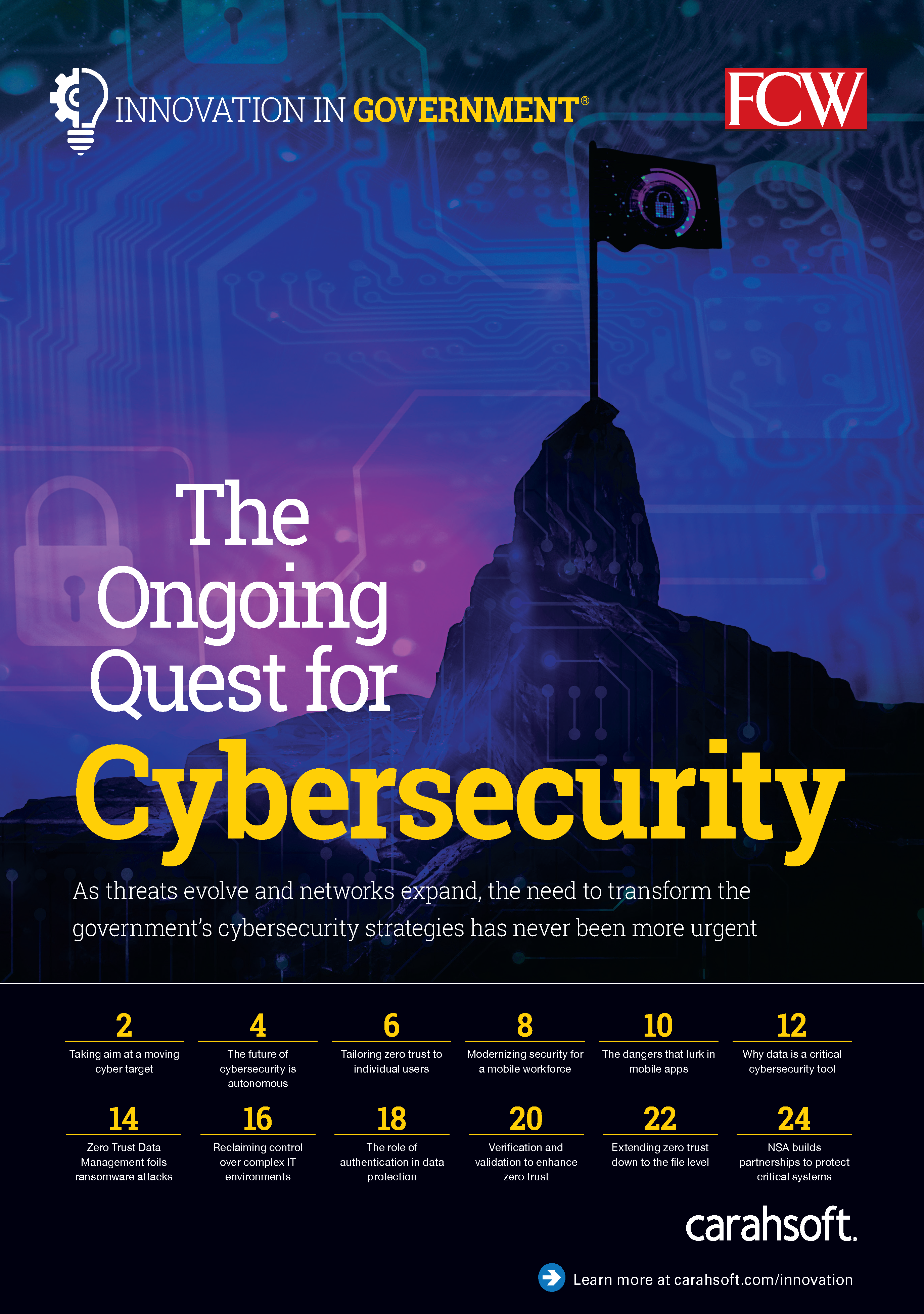 FCW IIG Ongoing Cybersecurity Report cover