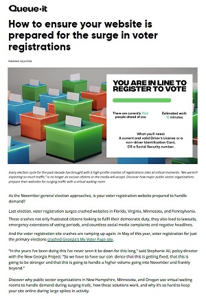 How To Avoid Voter Registration Website Crashes