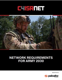 Networks Requirements for Army 2030