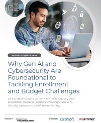 Why Gen AI and Cybersecurity Are Foundations to Tackling Enrollment and Budget Challenges