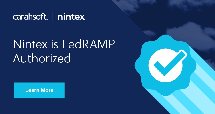 Nintex is FedRAMP Authorized