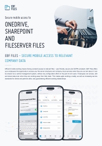 Secure Mobile Access to OneDrive SharePoint and Fileserver Files