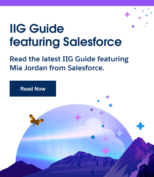 Read the IIG Guide featuring Salesforce